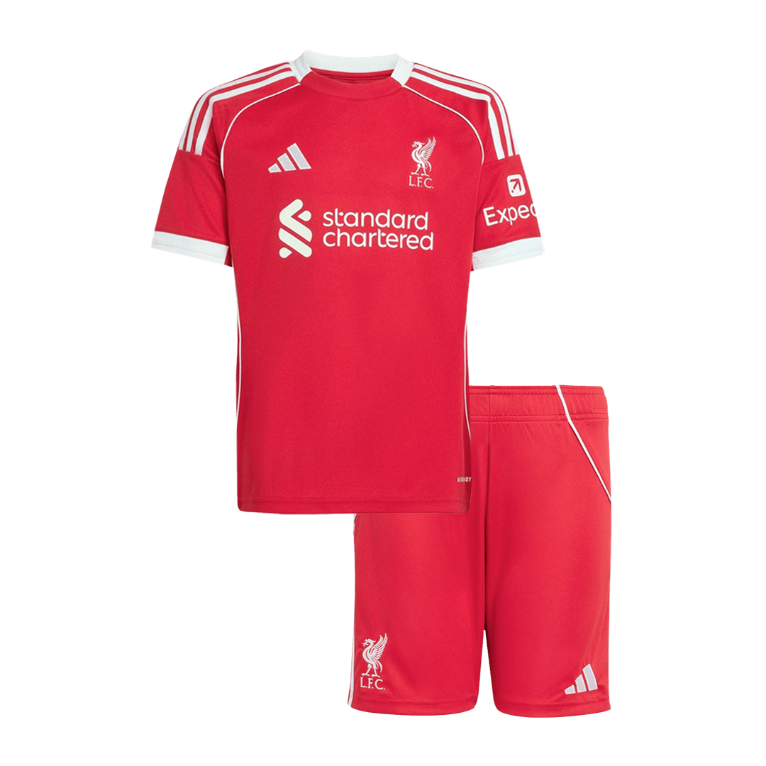 Liverpool Kids Home Kit 2025/26
