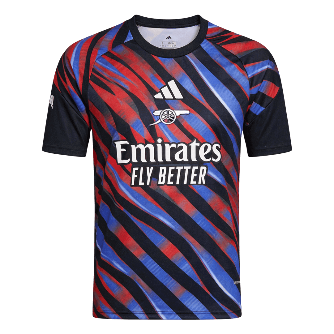 Arsenal Pre-Match Jersey 2025/26 - Blue & Red