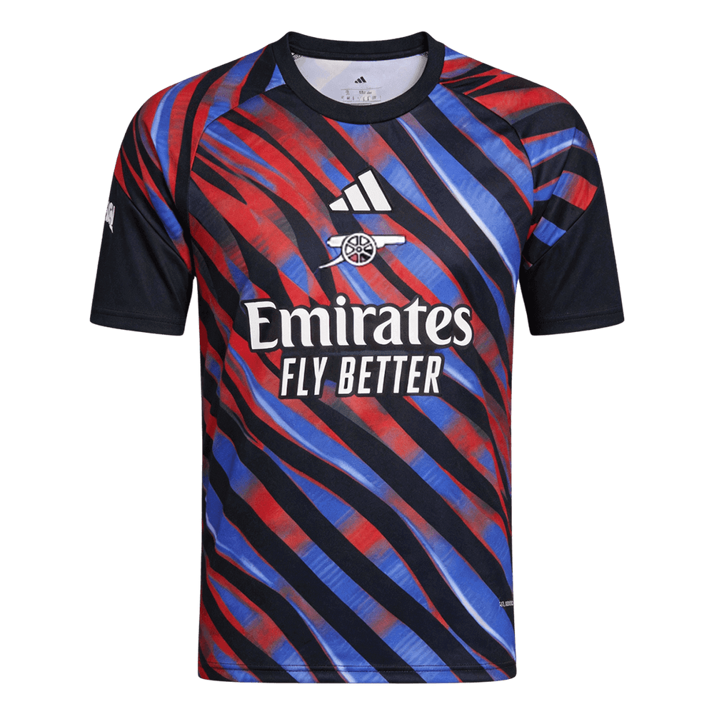 Arsenal Pre-Match Jersey 2025/26 - Blue & Red