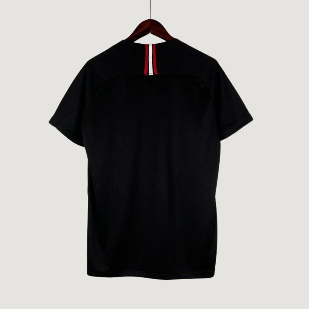 Paris Saint Germain ( PSG ) - Maillot rétro 18/19 - Noir
