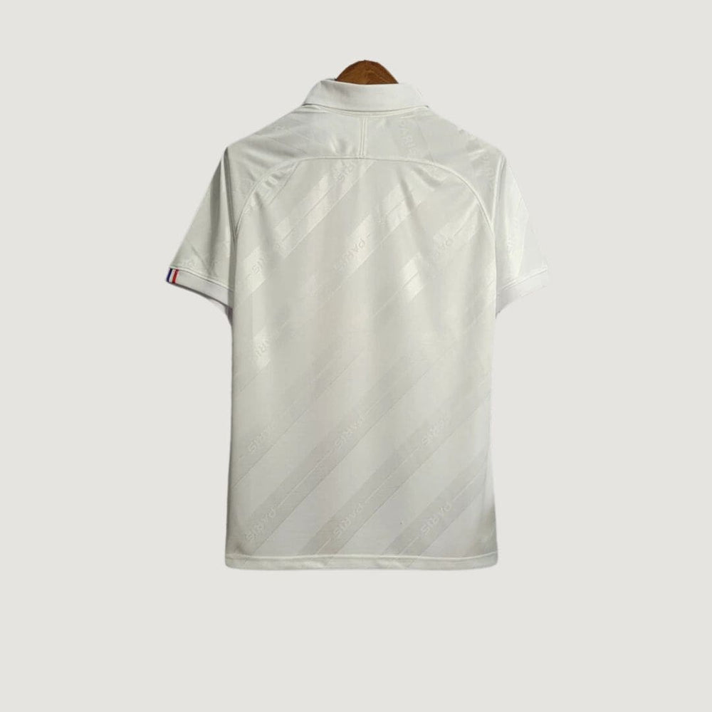 Paris Saint Germain ( PSG ) - Maillot Rétro 19/20 - Blanc