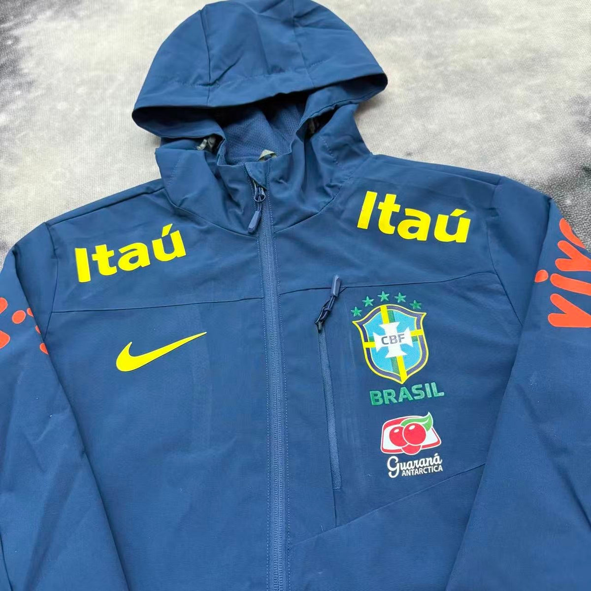 Veste Brésil CDM 2026-2027 Bleu