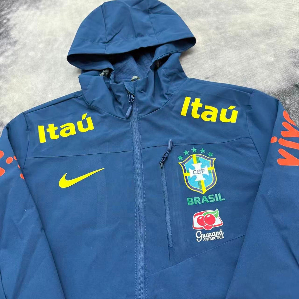 Veste Brésil CDM 2026-2027 Bleu