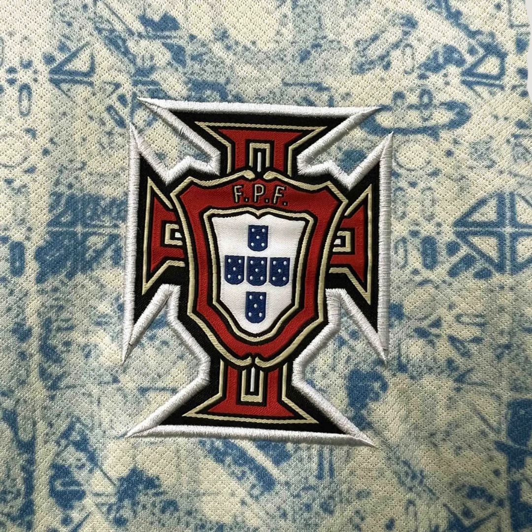 Portugal - Maillot Extérieur 24/25 - Blanc,Bleu