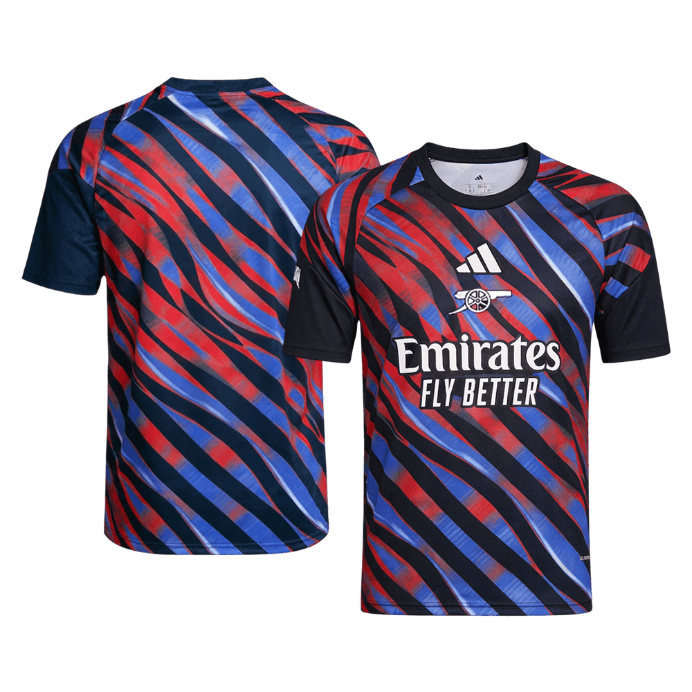 Arsenal Pre-Match Jersey 2025/26 - Blue & Red
