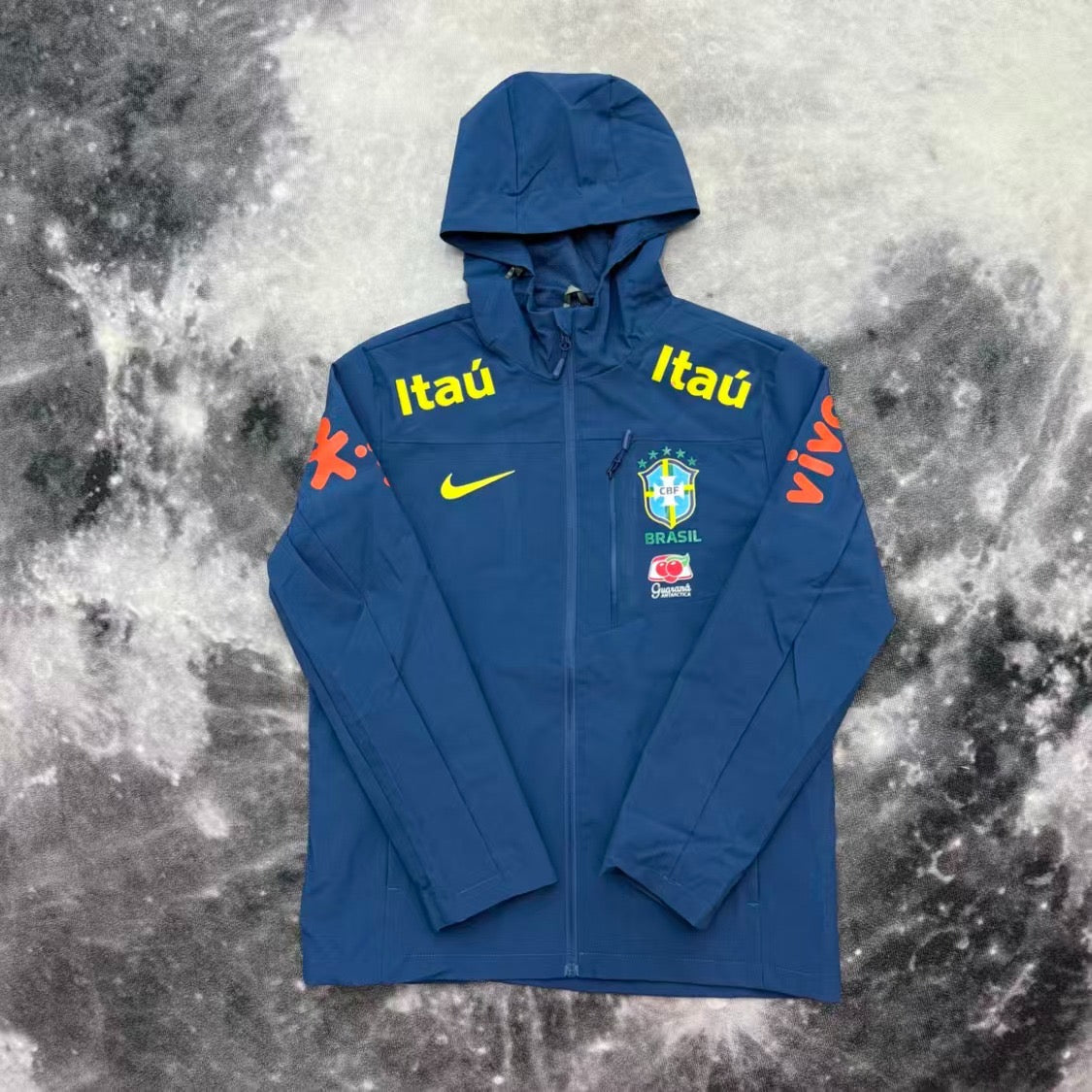 Veste Brésil CDM 2026-2027 Bleu