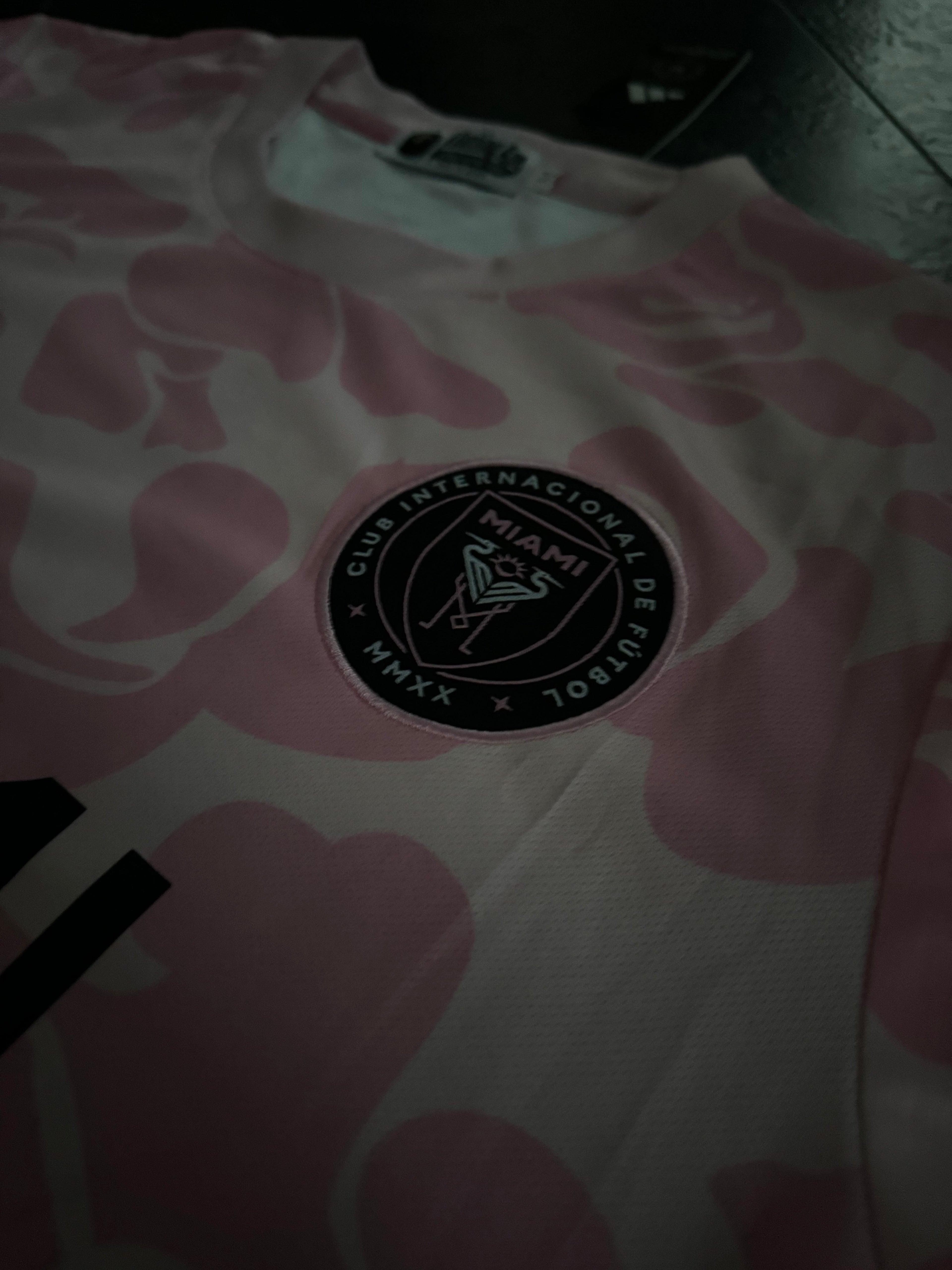 Inter Miami x BAPE - Maillot édition spéciale - Rose
