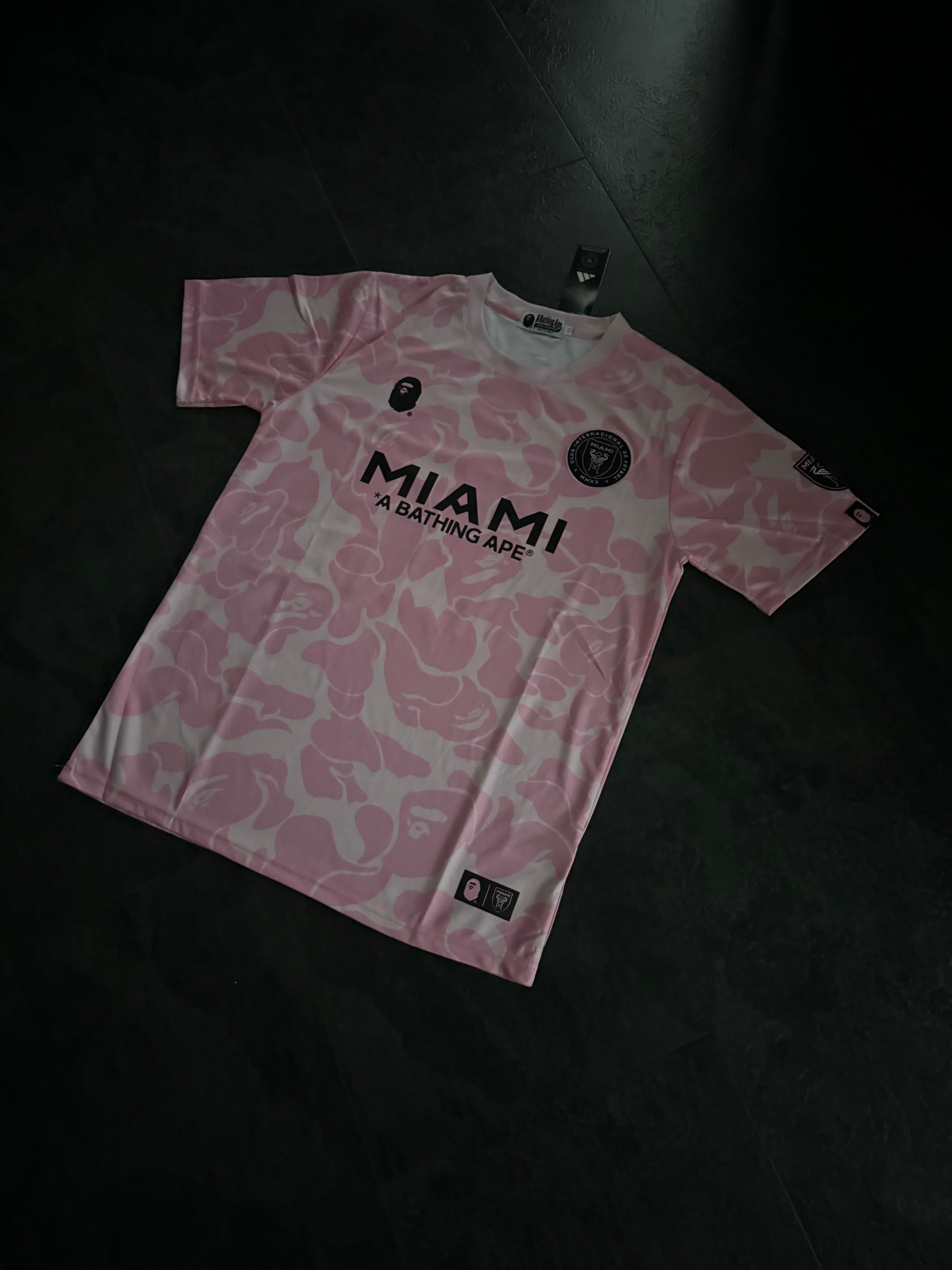 Inter Miami x BAPE - Maillot édition spéciale - Rose