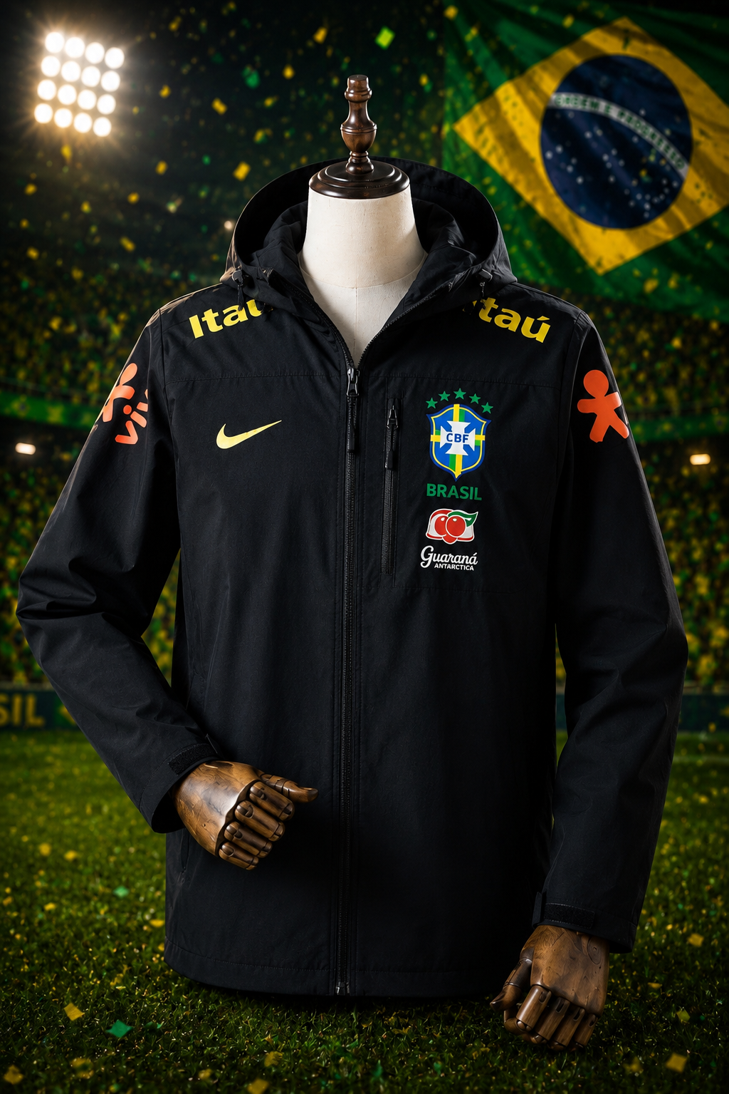 Brazil WC 2026-2027 Black Jacket