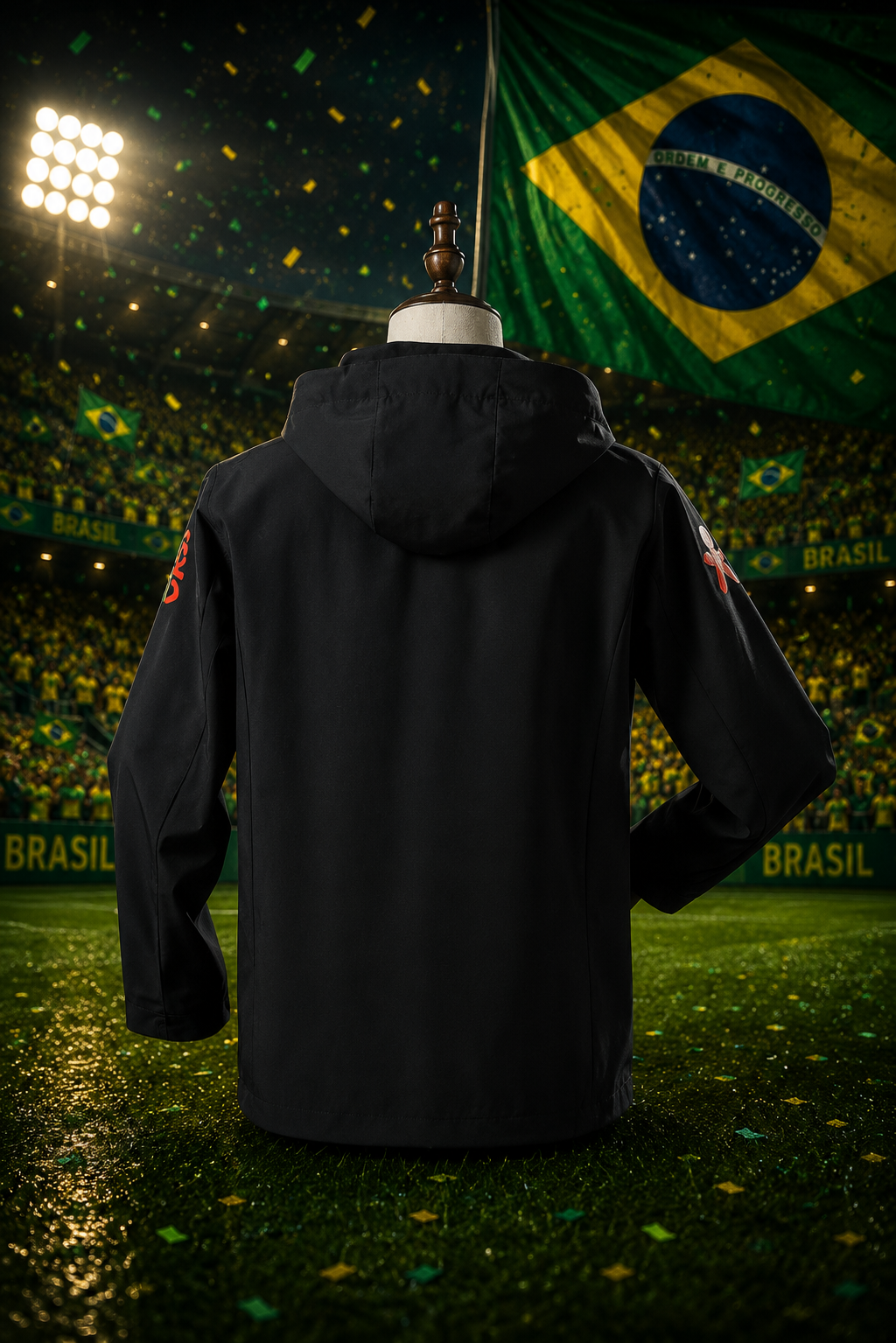 Brazil WC 2026-2027 Black Jacket