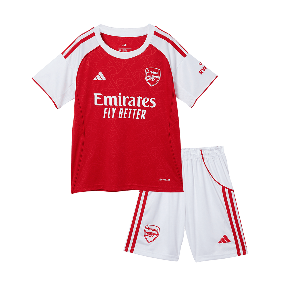 Arsenal Kids Home Kit 2025/26